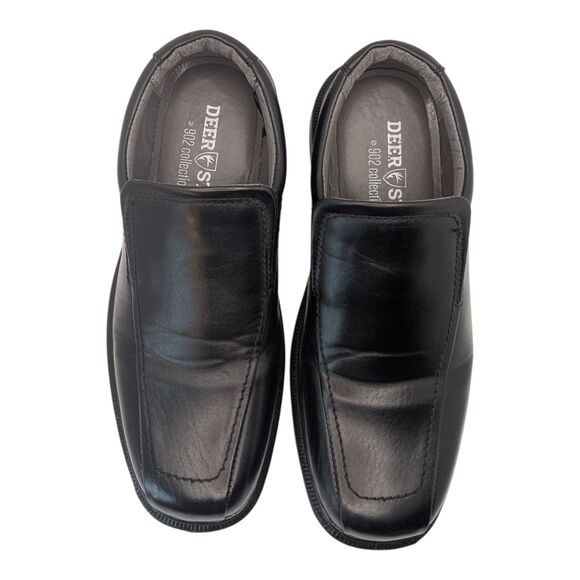 Deer Stags Greenpoint Black Mens 8W Classic Casual Comfort Shoe Loafer Career - Picture 2 of 8